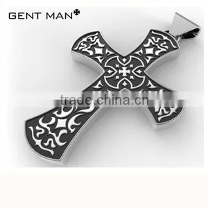 Costing Men Jewelry Necklace Pendant Stainless Steel Cross Pendant thumbnail-1