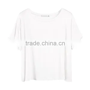 Manufacturer China Women's Clothing Cotton Bluk Custom Logos t Shirt Sports Shirts Made in China thumbnail-4