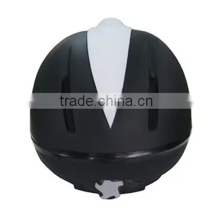Black and White Colored Horseback Riding Helmet For All Ages thumbnail-3