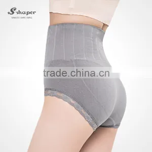 S-SHAPER Women Postpartum Underpants High Waist Abdomen Shaper Seamless Brief thumbnail-1