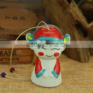Carton Doll Ceramic Wind Bell thumbnail-4