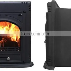 Modern Design Cast Iron Wood Burning Insert Stove for Sale thumbnail-2