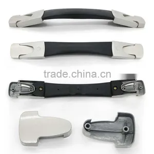 Luggage Case Plastic Handle With Metal, Zinc Alloy Luggage Carrying Handle,Luggage Parts Soft Handle thumbnail-1