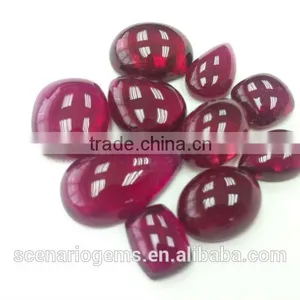 #MMZZ Natural Multi-Shape Cabs Loose Gemstone Rubellite Cabochon thumbnail-1