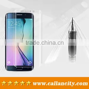 Factory Wholesale 3d Full Cover Screen Protector Tempered Glass for Samsung s6 Edge thumbnail-1