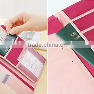 Delicate Passport Holder With Multi-function Pocket,leather Passport Cover With Button Closed,Beautifully Made Travel Wallet thumbnail-4