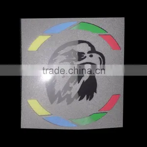OEM LABEL With Reflective Plastisol Heat Transfer for Clothing thumbnail-2