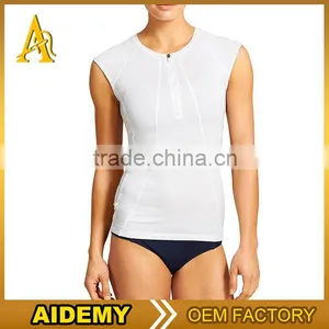 Gym Apparel Sports Run Wear Running Shirts Wholesale Breathable Women Fitness Yoga Shirt thumbnail-1