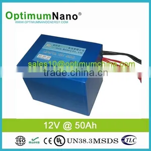 Ebike Battery, E-Scooter Lithium Battery Pack 12v 50ah thumbnail-2