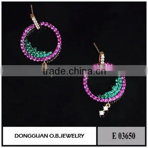 2016 New Arrived Imitation Jewelry, Fashion Zircon Jewelry Set for Brazil and America thumbnail-2