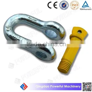 Drop Forged US TYpe G210 D Shackle With Screw Pin thumbnail-1
