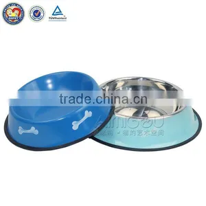 Portable Pet Bowl & Dog Bowl Stand Pet Bowl Stand & Steel Pet Bowl thumbnail-1