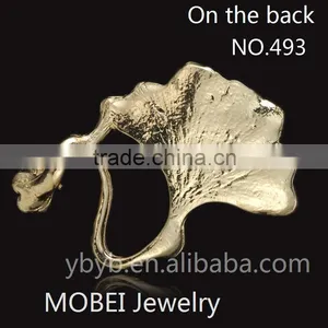 Wholesale Metal Pendant Zinc Alloy Leaf Pendant thumbnail-3