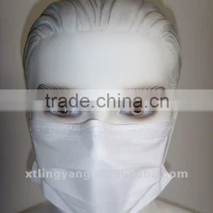 2016 Custom Logo Printed Disposable Surgical Face Mask thumbnail-1