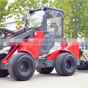 Garden Trimmer Machine, Hedge Trimmer Tractor Wheel Loader for Sale thumbnail-1