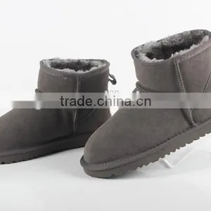Ladies Wholesale Snow Boots Winter Genuine Sheepskin Boots thumbnail-1