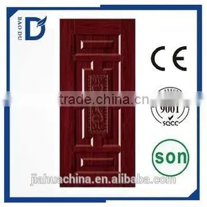 Decorative New Design Hdf Door Melamine Wood Veneer Door Skin thumbnail-1