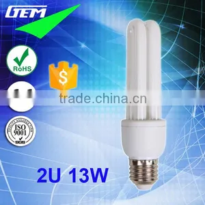 Cheap Price Energy Lamp T4 Tube 5W/7W/9W/11W/13W/15W 2U CFL thumbnail-4