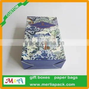 Porcelain Parfums Makeup Cosmetic Travel Case Paper Gift Box Cosmetics Sets Premiums Boxes thumbnail-3