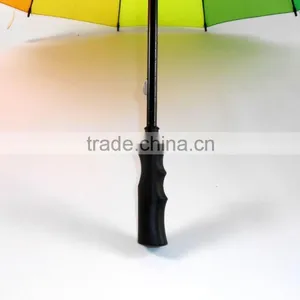 16k Deluxe Bright Color Rainbow Umbrella thumbnail-3