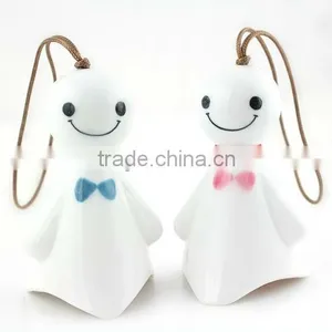Japanese Traditional Style Ceramic Wind Bell thumbnail-1