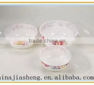 Food Plastic Bowl With Lid thumbnail-2