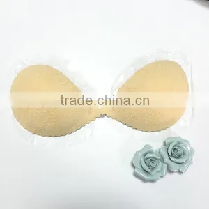 Hot Sell High Quality Sex Women Underwear for Sex Sexy Invisible Breathable Strapless Self Adhesive Silicon Bras thumbnail-5