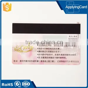 New 2016 ISO7816 AT24C08 Chip 2 Track Magnetic Strip PVC Card With Membrane Cover thumbnail-1