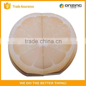 Onzing Good Quality Fashion Fruit Shaped 3d Design Memo Note Pad thumbnail-2