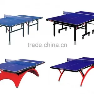 25mm Rainbow Shape Table Outdoor Table Folded Portable Tennis Table thumbnail-1