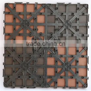 Durable, Eco and Easy to Install- Plastic Wood Composite Wpc External Floor Tiles! thumbnail-1