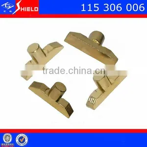 Synchronizer Pressure Piece Sliding Pads 115306006 for Howo Heavy Duty Truck Parts thumbnail-1