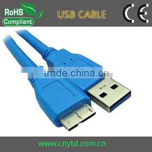 Good Quality Usb 3.0 20pin Cable Micro Usb 3.0 Cable for Note3 thumbnail-1