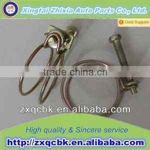 Made in China Double Wires Hose Clamps Zhixia Brand thumbnail-1