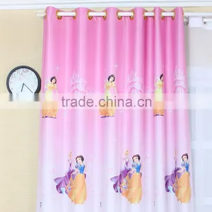 Beautiful Princess Pattern ,100% Polyester Curtain Yarn Dyed Fabric thumbnail-5