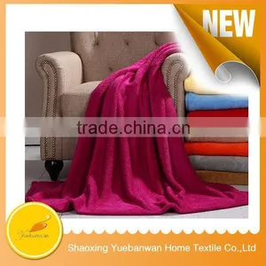 New Products Shaoxing Supplier Plain Dyed Pet Blanket thumbnail-1