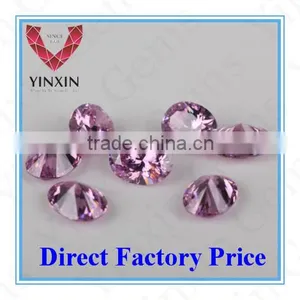 Synthetic Cubic Zirconia Oval Shape Pink CZ thumbnail-2