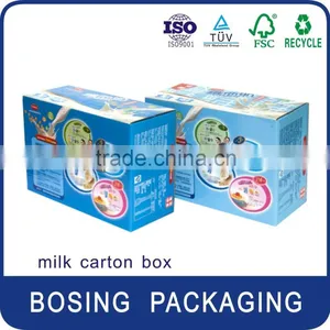 Customized Milk Carton Box be Suitable for 12pcs Bottles thumbnail-3