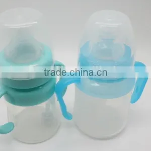 Wholesale BPA Free Baby Feeding Bottle, Silicone Baby Bottle thumbnail-4