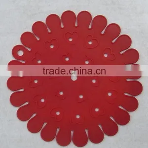 2016 Beautiful Design Fancy Silicone Heat Resistant Coasters Cup Insulation Mat thumbnail-2