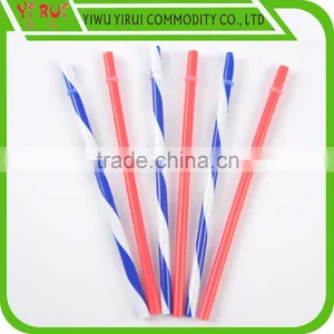 Colorful Stripes pp Material Drinking Straws thumbnail-4