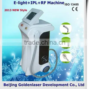 Skin Inspection Eye Line Removal 2013 Multi-Functional Beauty Stand Type Equipment Painless New Design E-light+IPL+RF Machine Home Facial Equipment thumbnail-1