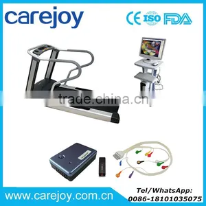 New Wireless ECG Stress Test System Treadmill Optional by CE ISO Approved thumbnail-1