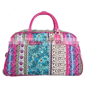 21 Inch Rolling Fancy Trolley Bag thumbnail-2