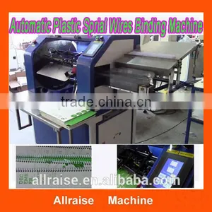 New Industrial Automatic Electric Book Binding Machine For Plastic Ring thumbnail-1