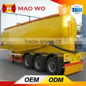 Tri-axle Large Capacity Bulk Cement Tanker Powder Truck Trailer thumbnail-2