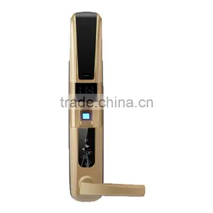 Digital Electronic Hidden Touch Screen Keypad Fingerprint Door Lock thumbnail-2