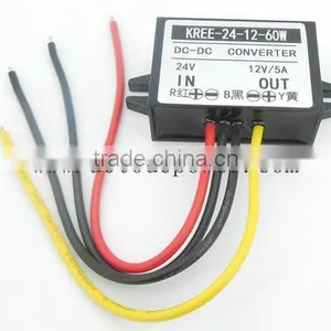 24V Turn 12V5A Monitor Power DC-DC Buck Converter Power Module 12V2A3A4A5A Car Power thumbnail-5