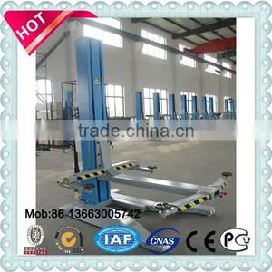 2.5T Henan Yigong Movable Hydraulic Single Post Car Lift thumbnail-1
