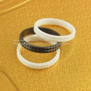 Zirconia Ceramic Ring With Groove Zirconia Blank Ring thumbnail-1